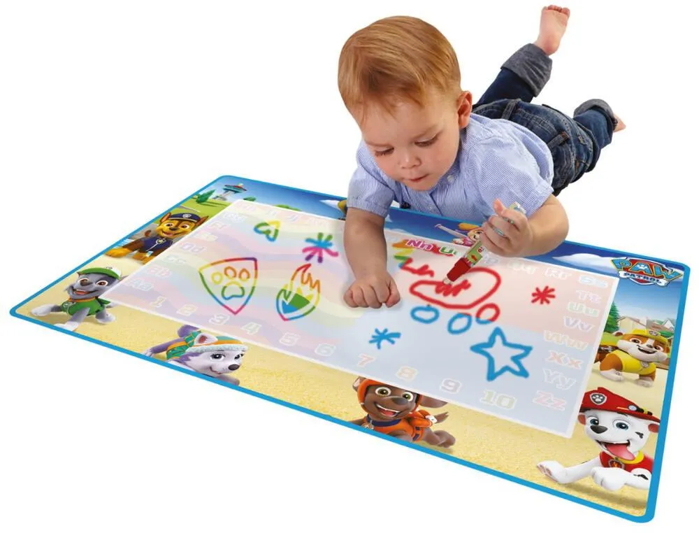 PAT'PATROUILLE - AQUA PLAYMAT TAPIS DE DESSIN REUTILISABLE