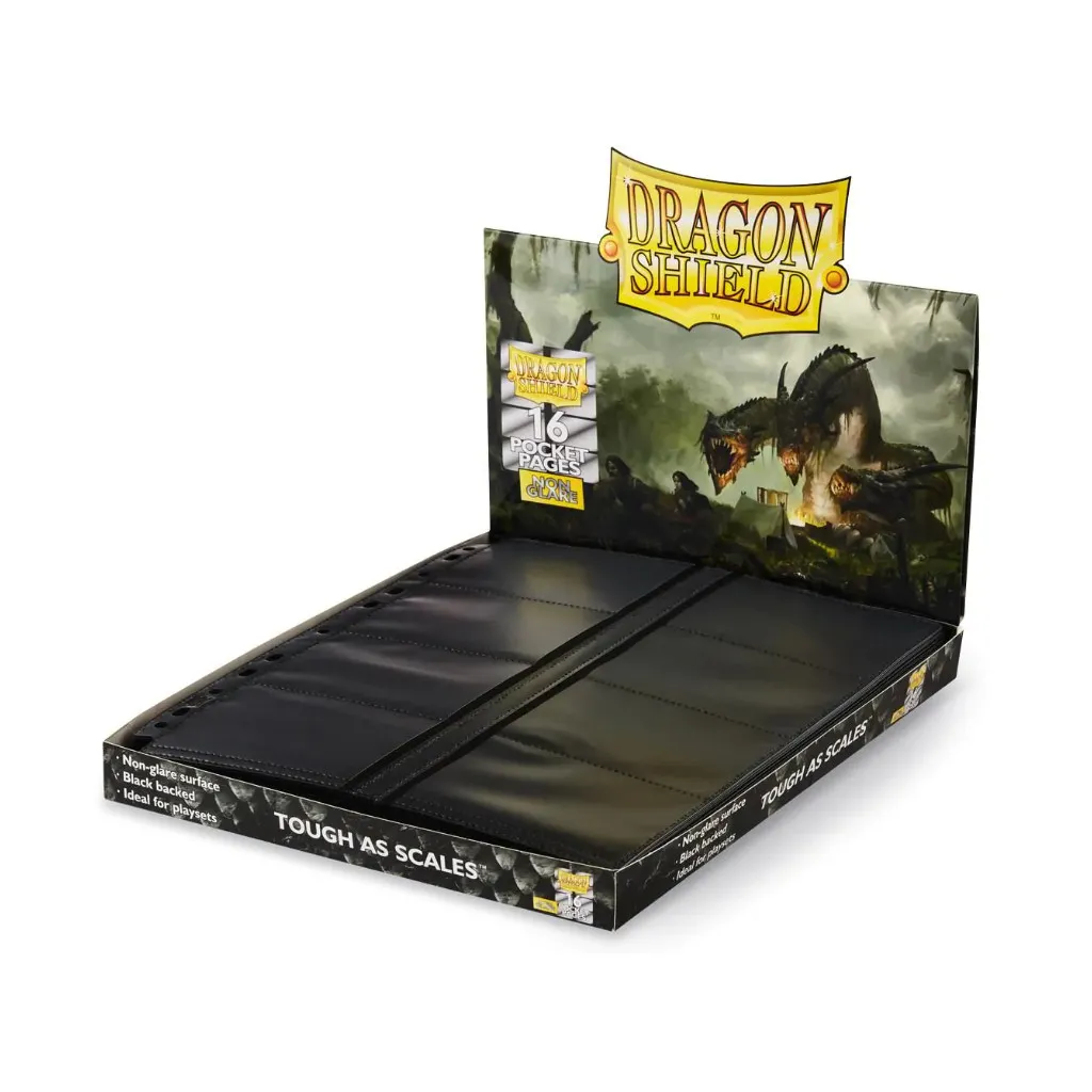 50 Feuilles pour Classeur - 16 Pochettes - Regular - Anti-reflets