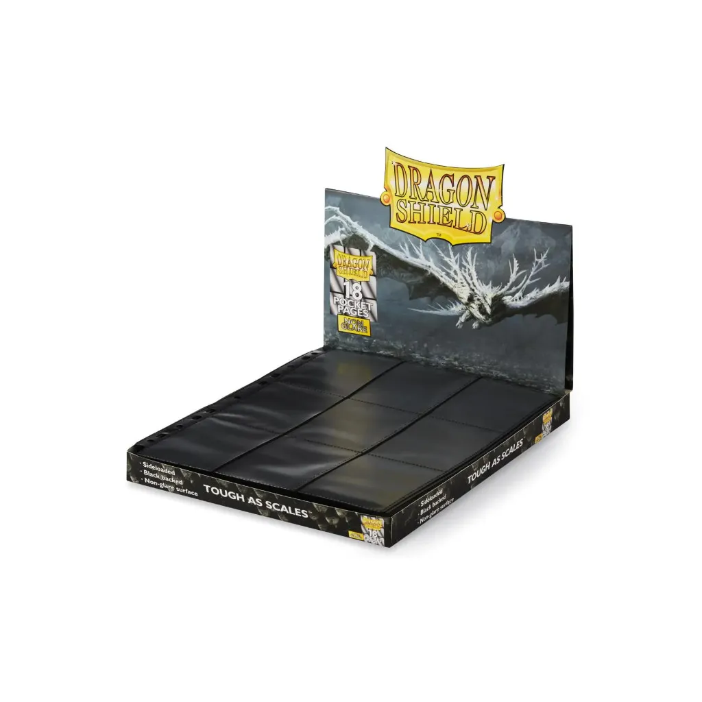 50 Feuilles pour Classeur - 18 Pochettes - Regular - Anti-reflets