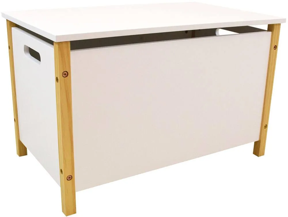 SCANDIWOOD COFFRE A JOUETS EN BOIS