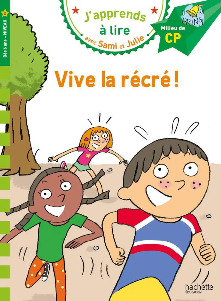 LIVRE SAMI ET JULIE CP NIVEAU 2 - VIVE LA RECRE