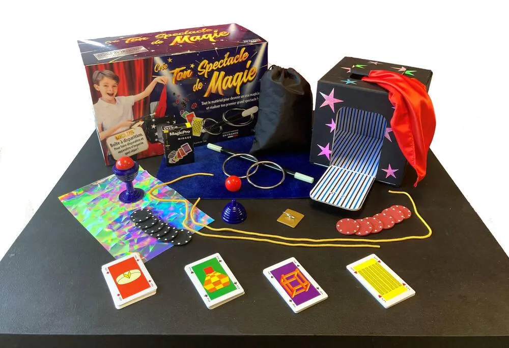 CREE TON SPECTACLE DE MAGIE