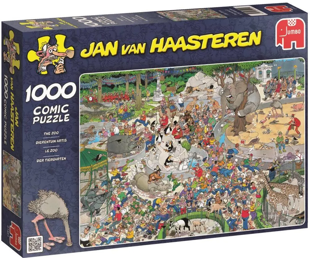 PUZZLE 1000 PIECES COMIC LE ZOO