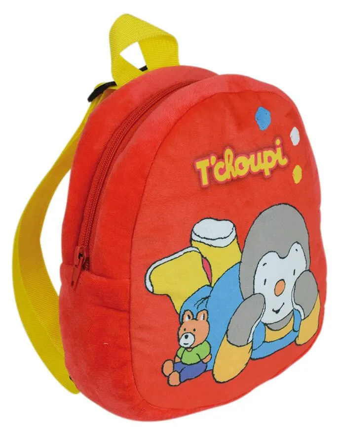 T'CHOUPI PELUCHE SAC A DOS 23CM