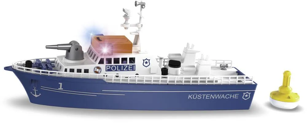 BATEAU DE POLICE SIKUWORLD AVEC SON ET LUMIERE