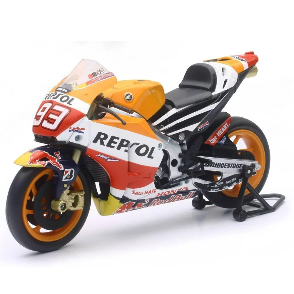 MOTO REPSOL HONDA TEAM RC215V PILOTE MARC MARQUEZ N° 93