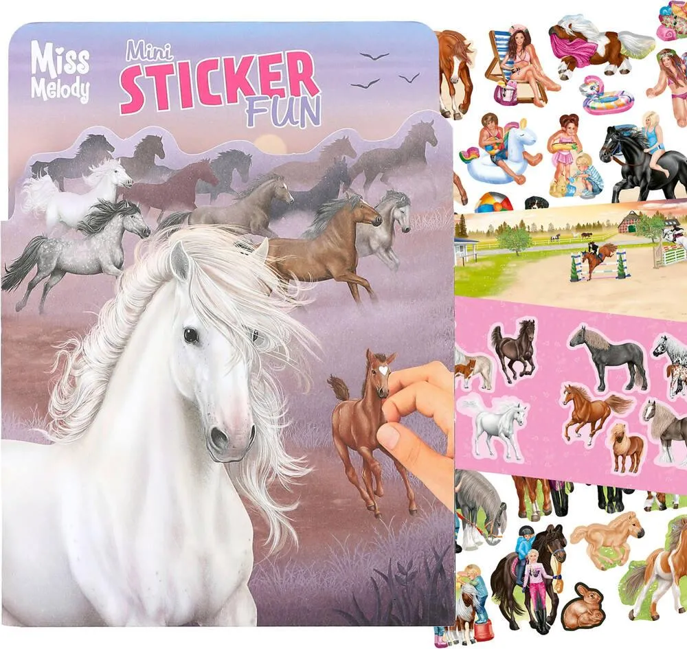 MISS MELODY MINI STICKER-FUN