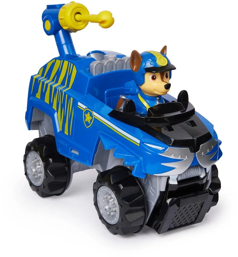 PAT'PATROUILLE  - VEHICULE ET FIGURINE CHASE JUNGLE PUPS