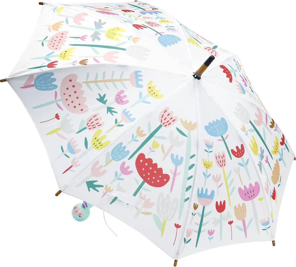 PARAPLUIE FLEURS VERT - SUZY ULTMAN