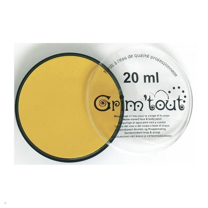 MAQUILLAGE GRIM'TOUT GALET 20 ML - JAUNE SOLEIL