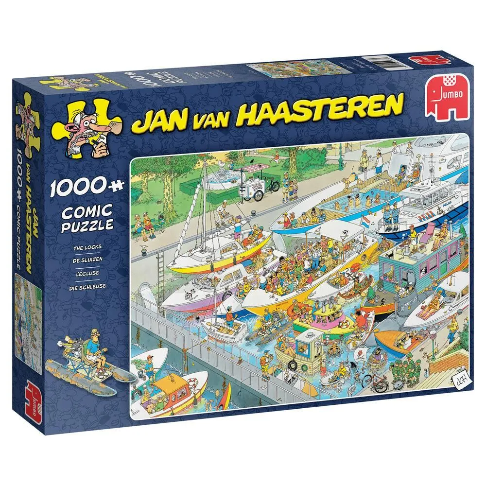 PUZZLE 1000 PIECES THE LOCKS JAN VAN HAASTEREN