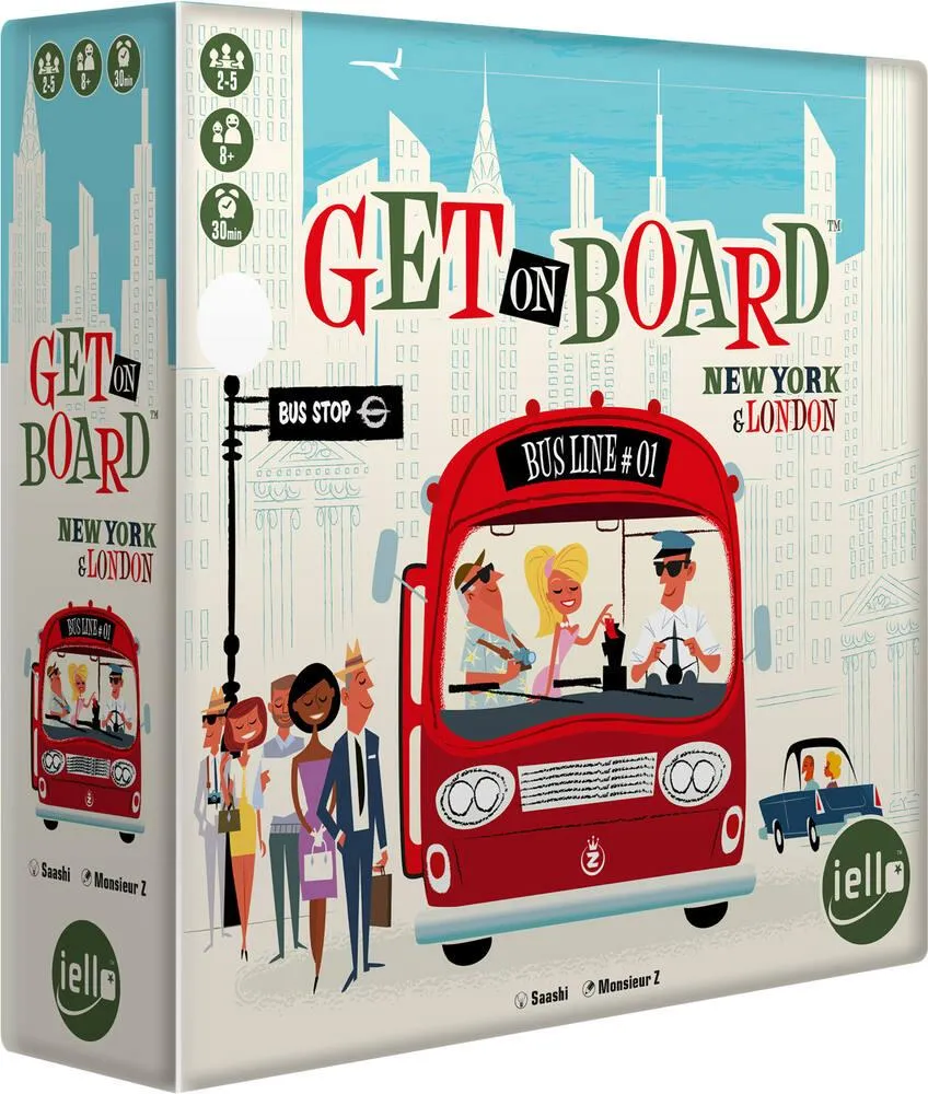 GET ON BOARD : LONDON ET NEW YORK