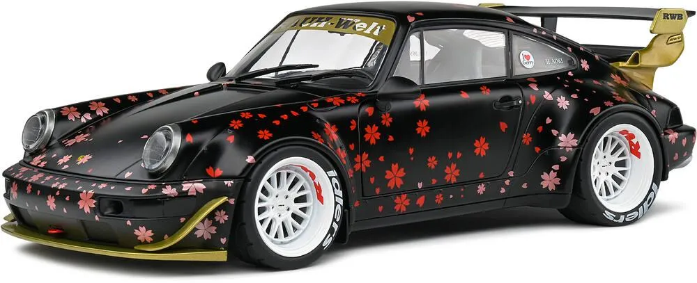 1/18 VOITURE RWB BODYKIT AOKI BLACK 2021