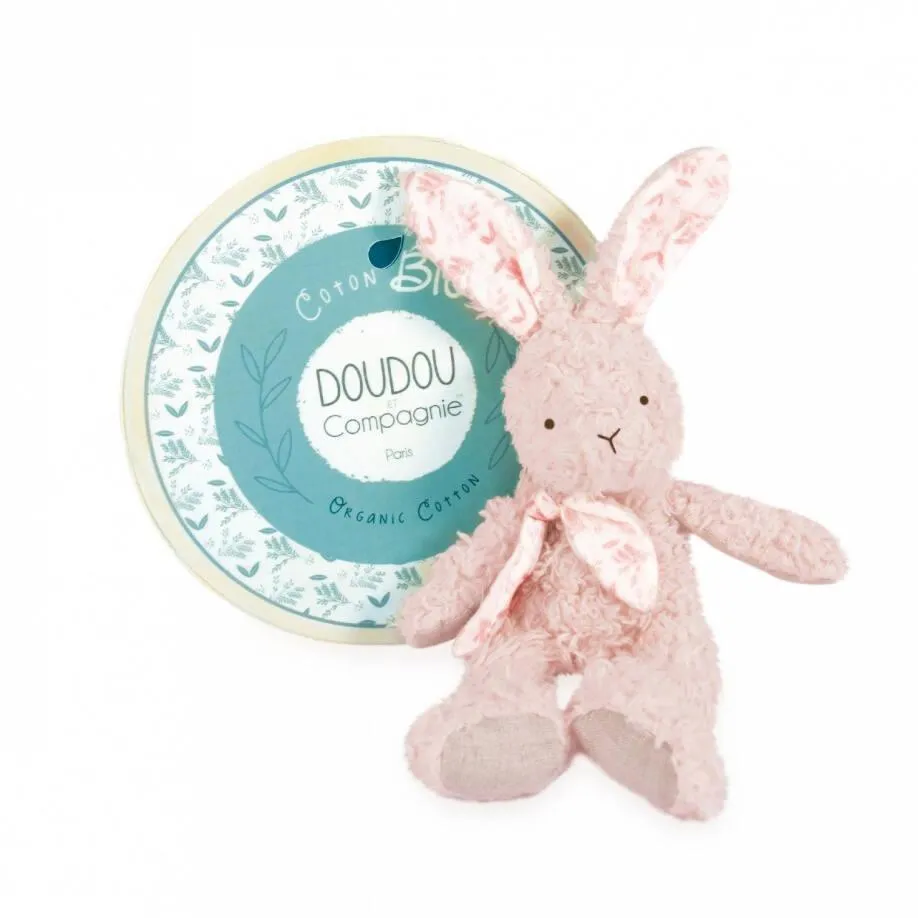 DOUDOU BOTANIC BIO - PANTIN LAPIN ROSE