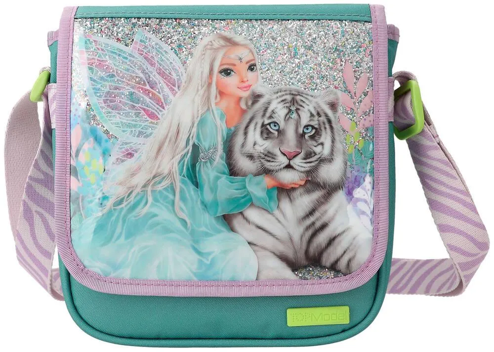 TOPMODEL PETIT SAC BANDOULIERE FANTASY TIGER