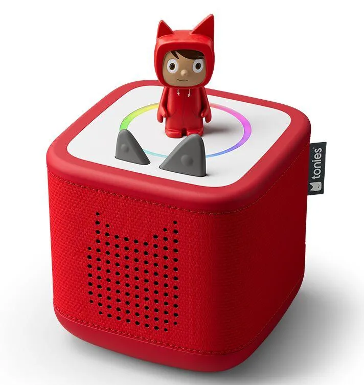 TONIEBOX 2 - MON PREMIER COFFRET -  ROUGE COQUELICOT