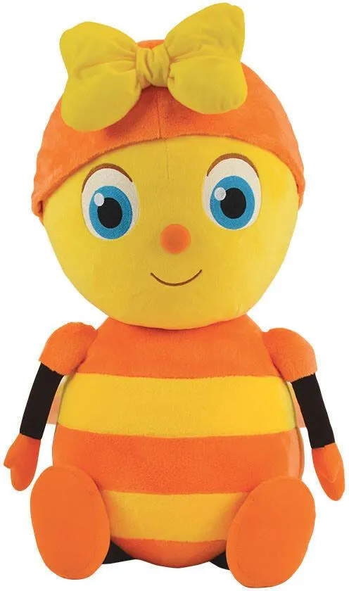 DROLES DE PETITES BETES MIREILLE L'ABEILLE PELUCHE 80CM