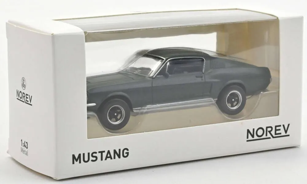 1/43 FORD MUSTANG FASTBACK 1968 VERT SATIN METALLISE JET-CAR