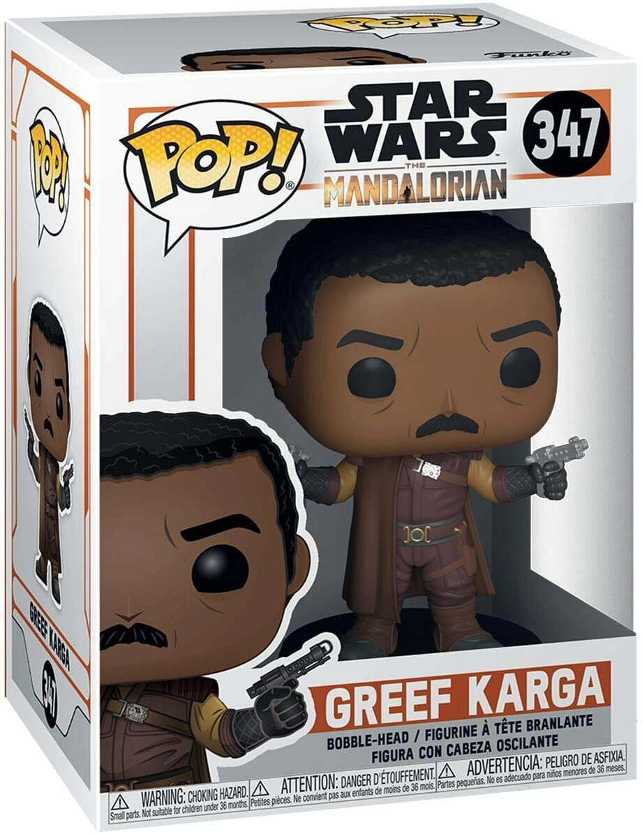 Funko pop! star wars : the mandalorian greef karga