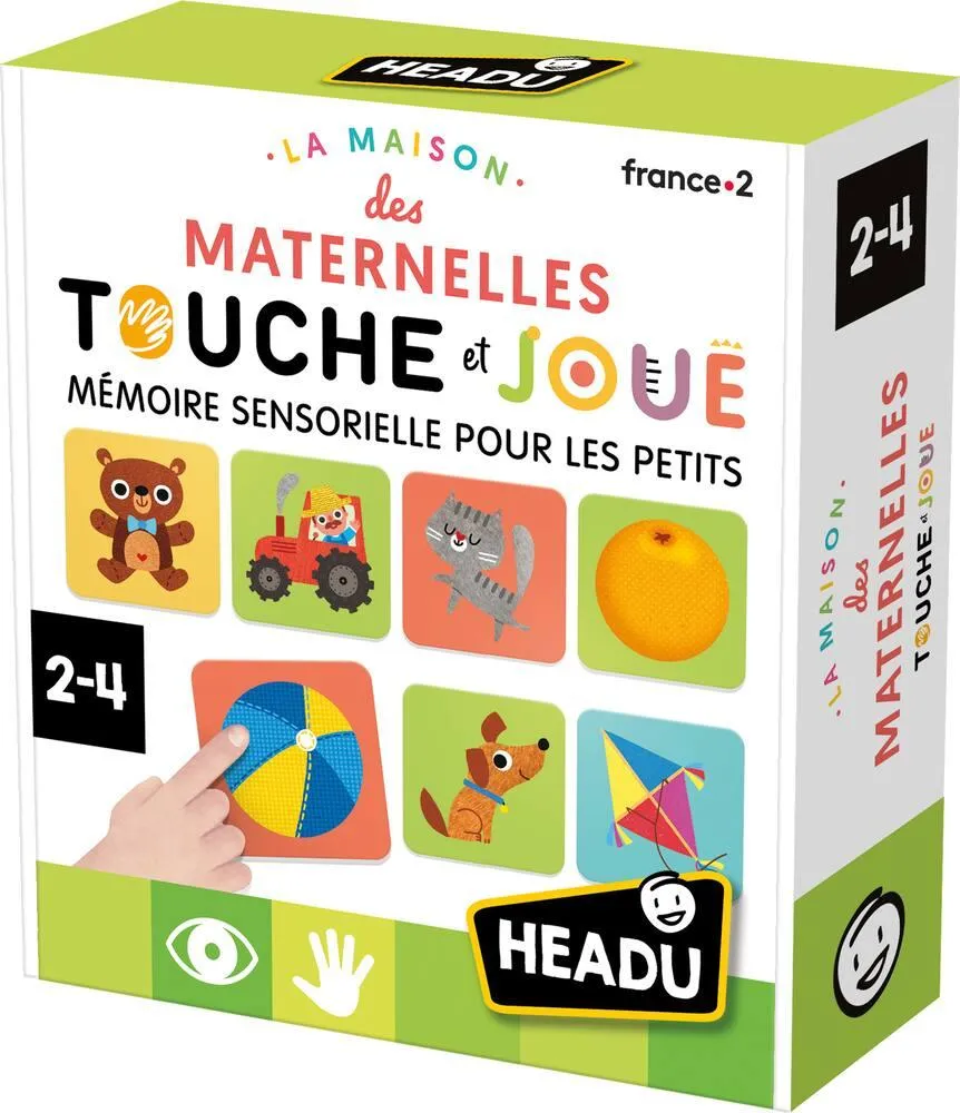 LA MAISON DES MATERNELLES - MEMORY SENSORIEL POUR LES PETITS