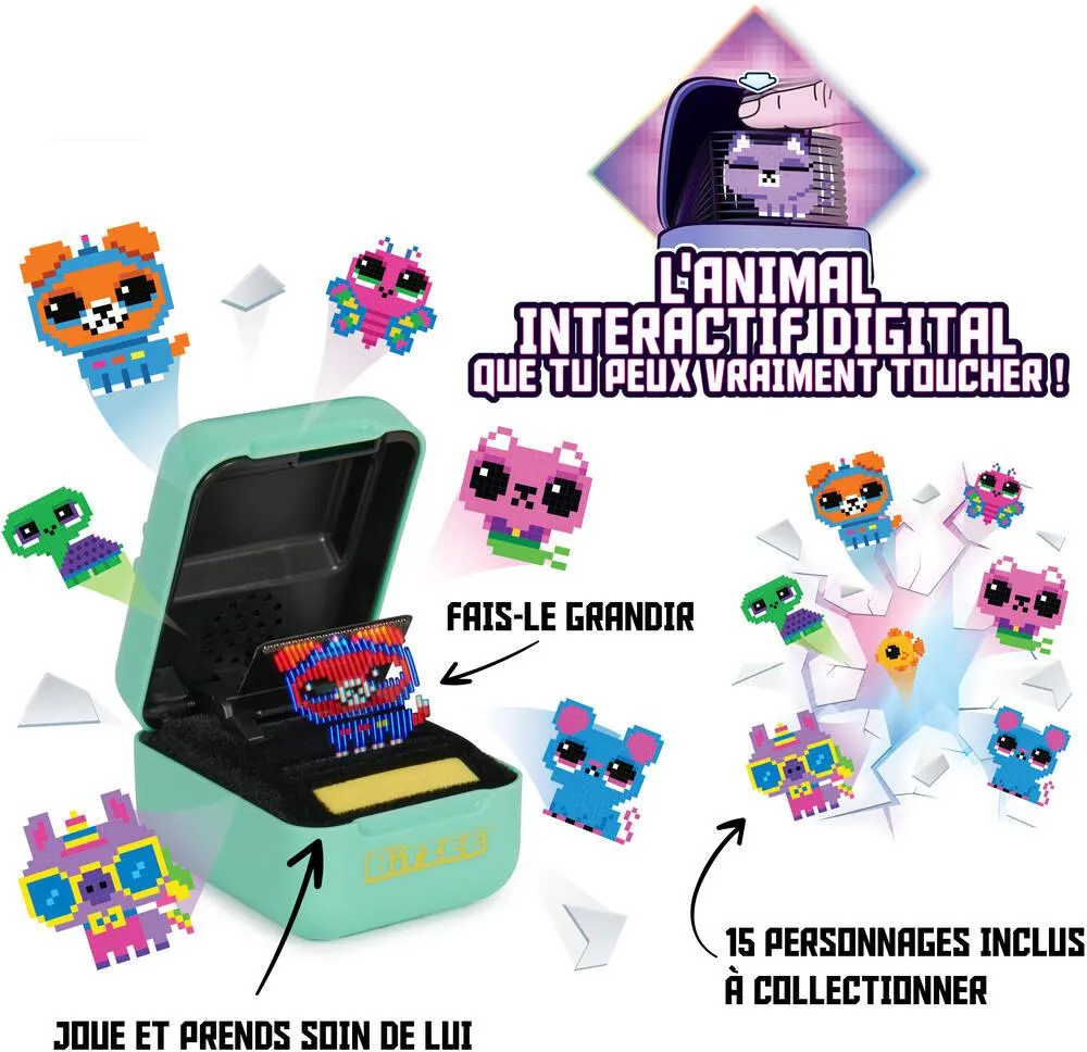 BITZEE MON ANIMAL INTERACTIF - VERSION TURQUOISE