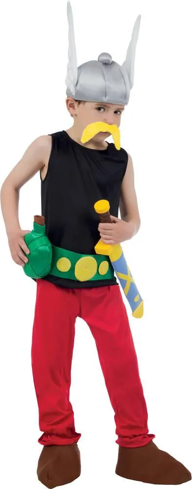 ASTERIX - DEGUISEMENT ASTERIX 9 PIECES 116 CM - TAILLE 5-6 ANS