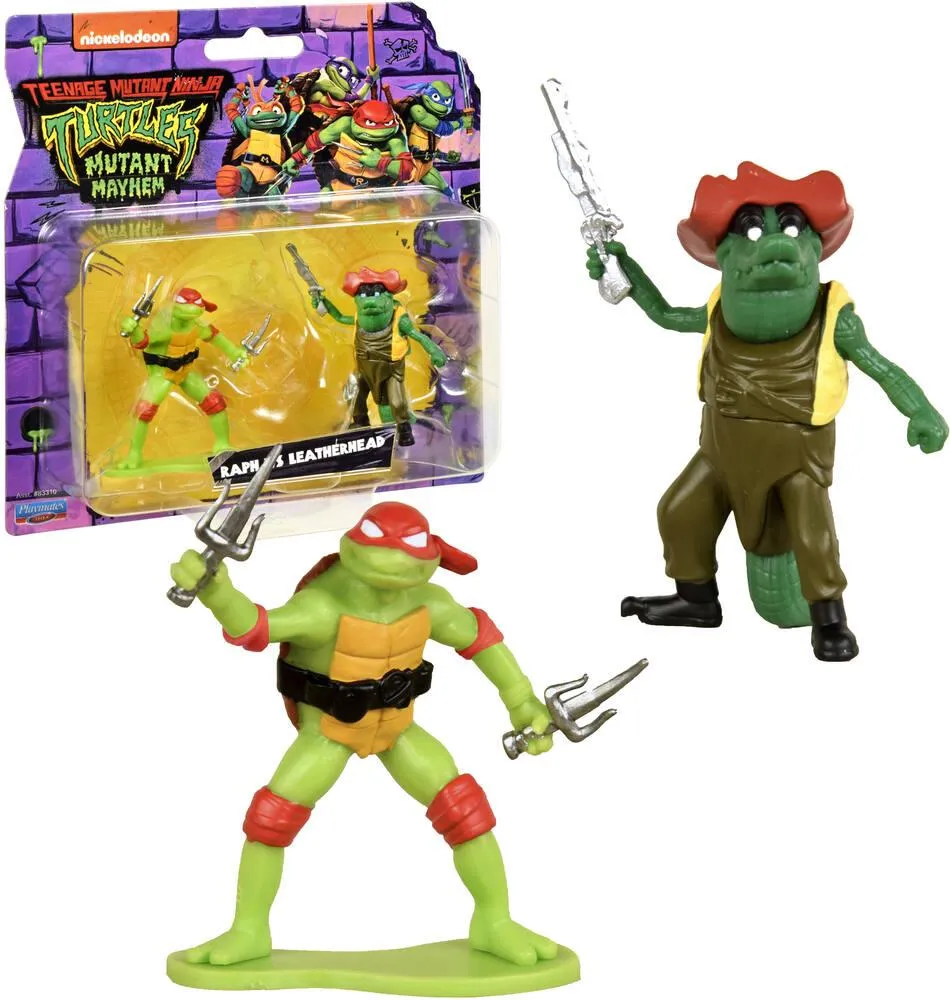 TORTUES NINJA - MINI FIGURE TORTUES NINJA DE 5 CM - RAPH VS