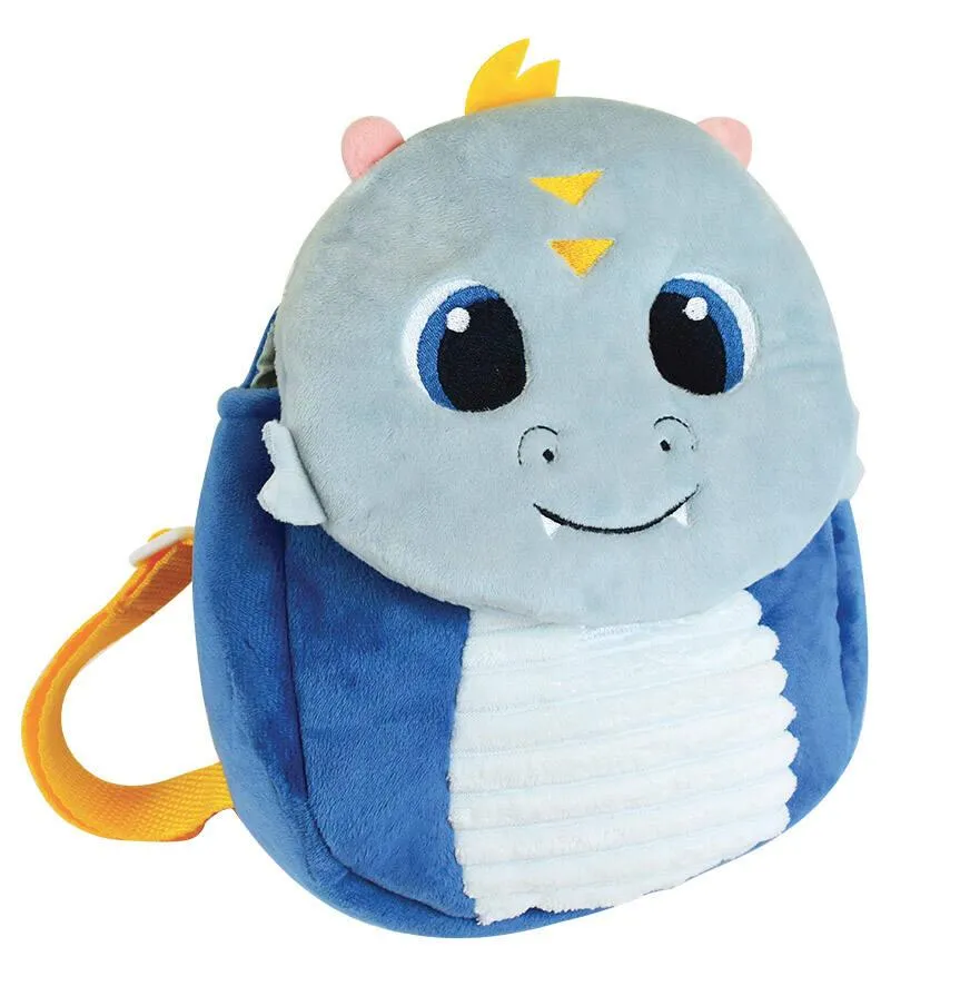 SAC A DOS EN PELUCHE LEON DRAGON     : 23 CM