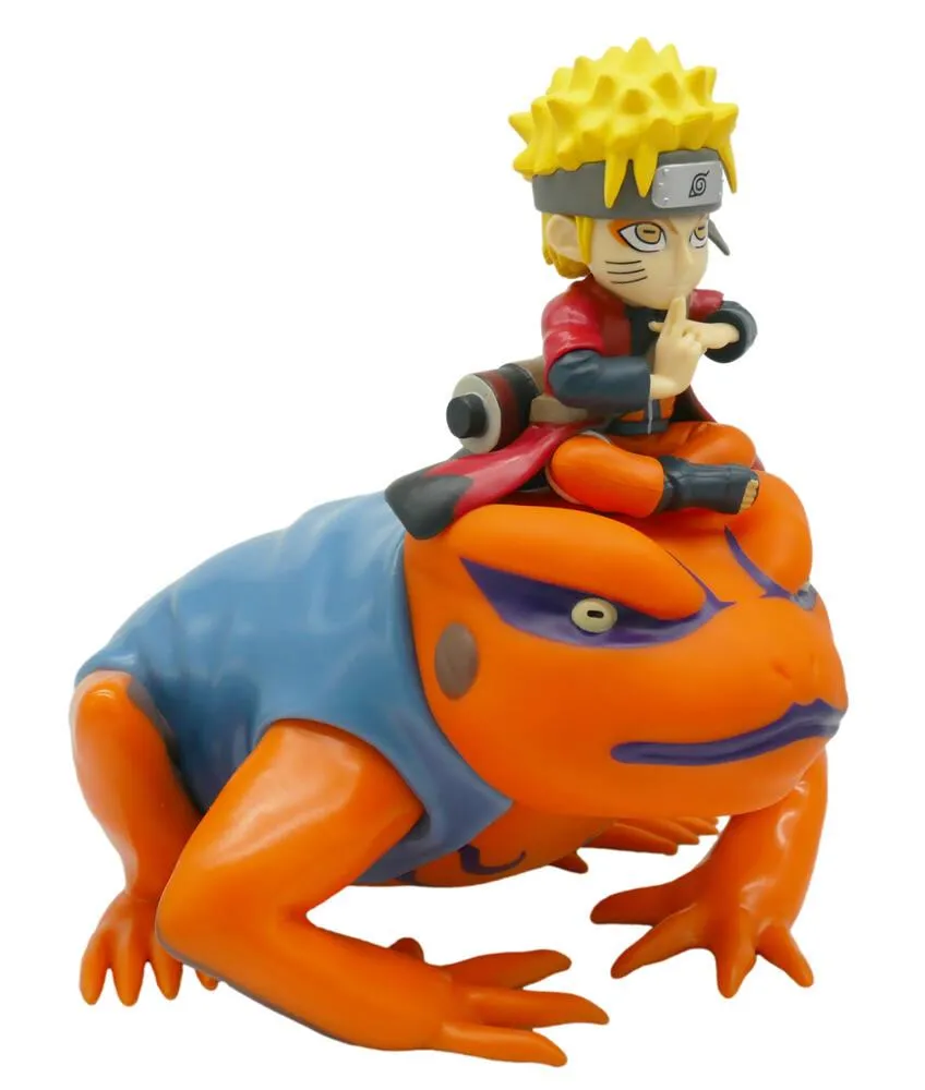 NARUTO SHIPPUDEN FIGURINE LUMINEUSE NARUTO ET GAMAKICHI