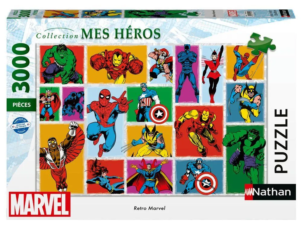 NATHAN - MARVEL PUZZLE 3000 PIECES  RETRO