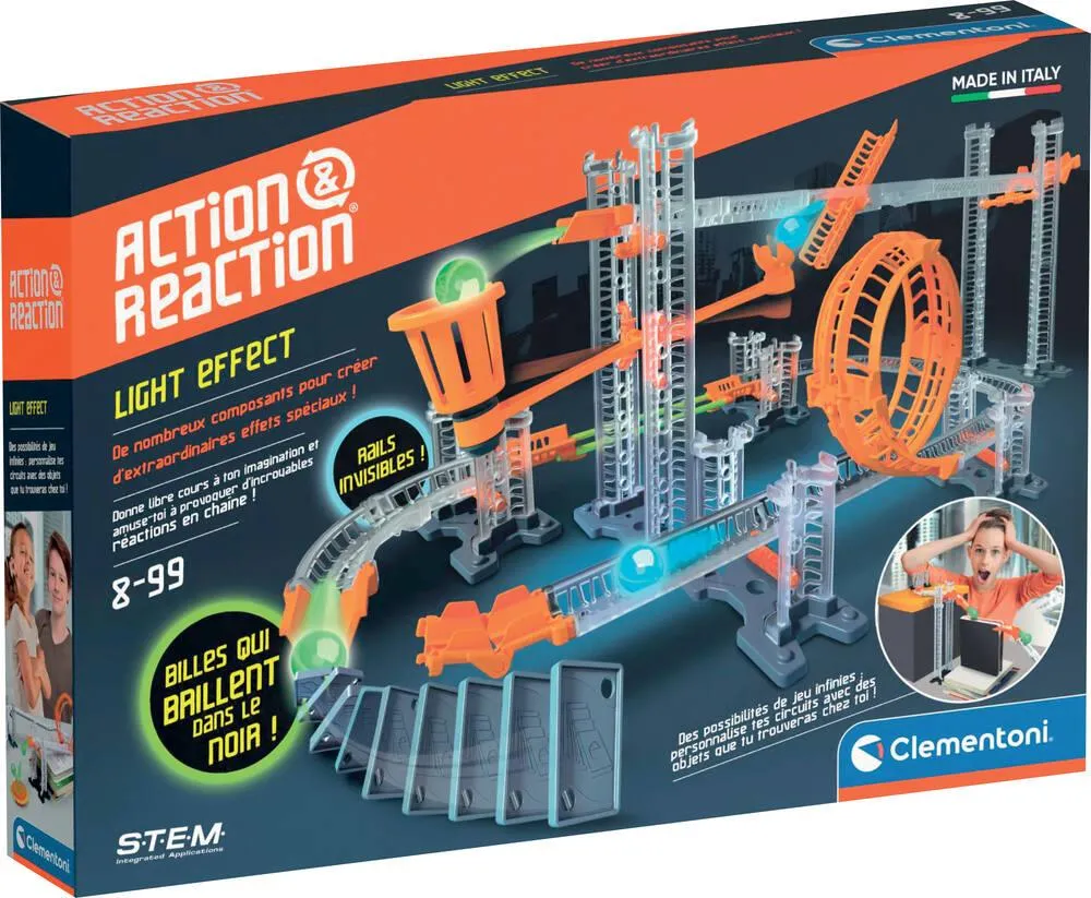 ACTION & REACTION - EFFET PHOSPHORESCENT