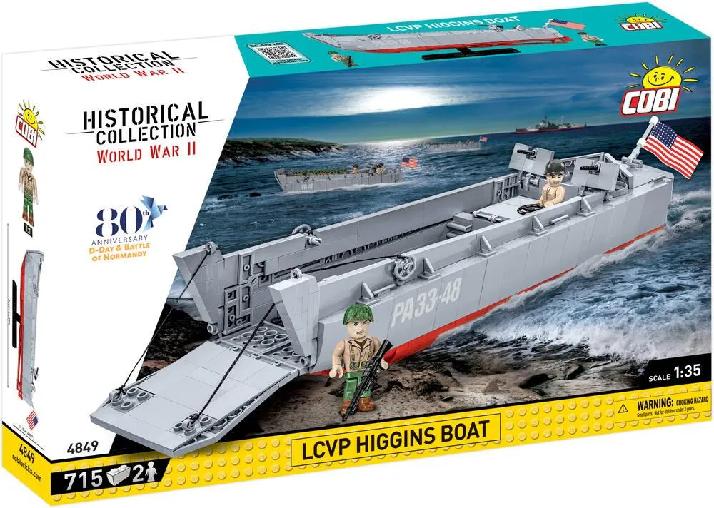ENGIN DE DEBARQUEMENT LCVP HIGGINS BOAT 1:35