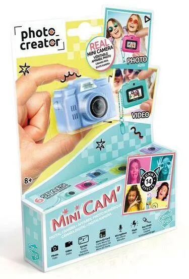 APPAREIL PHOTO NUMERIQUE MINI CAM' - RETRO
