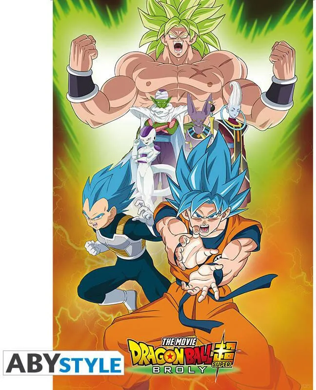 DRAGON BALL BROLY - POSTER MAXI 91,5X61 - GROUPE