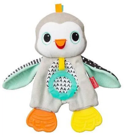 DOUDOU MULTI TEXTURE PINGOUIN