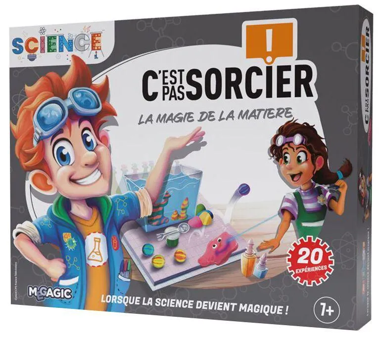 C'EST PAS SORCIER -  LA MAGIE DE LA MATIERE