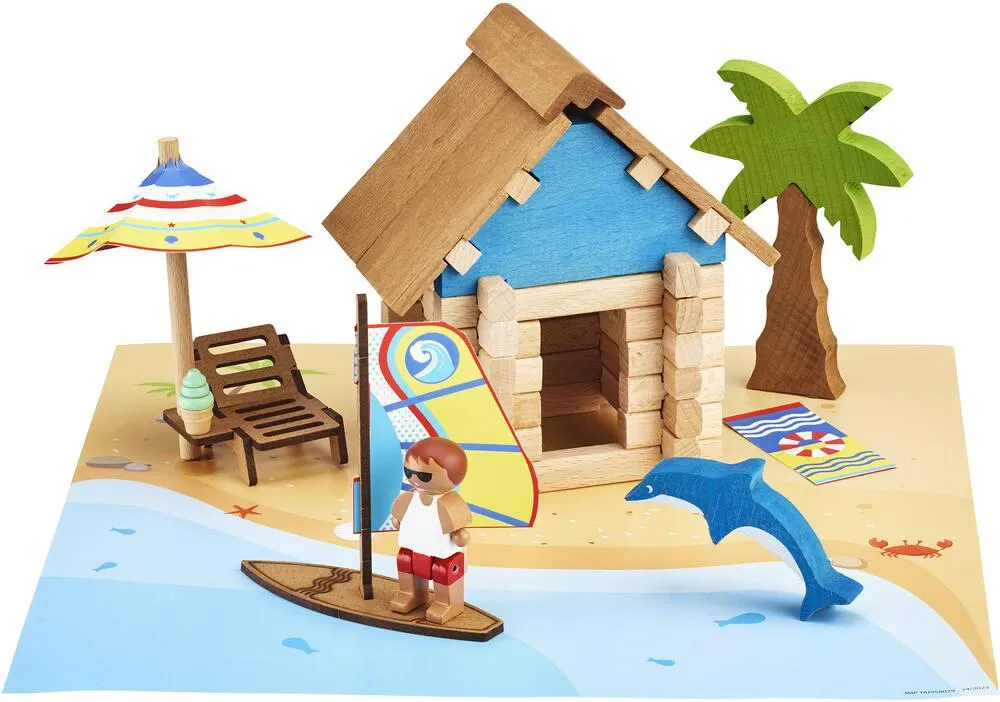 LA CABANE DE PLAGE - 55 PIECES