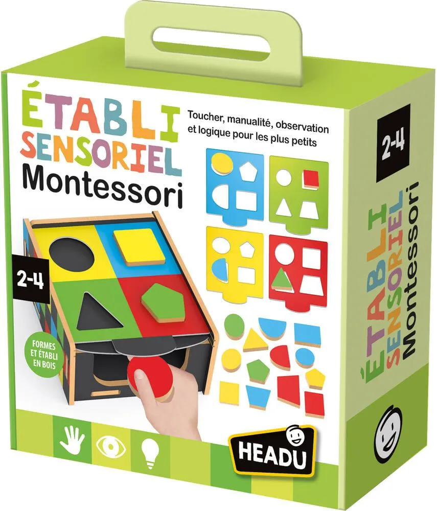 MONTESSORI -ETABLI SENSORIEL