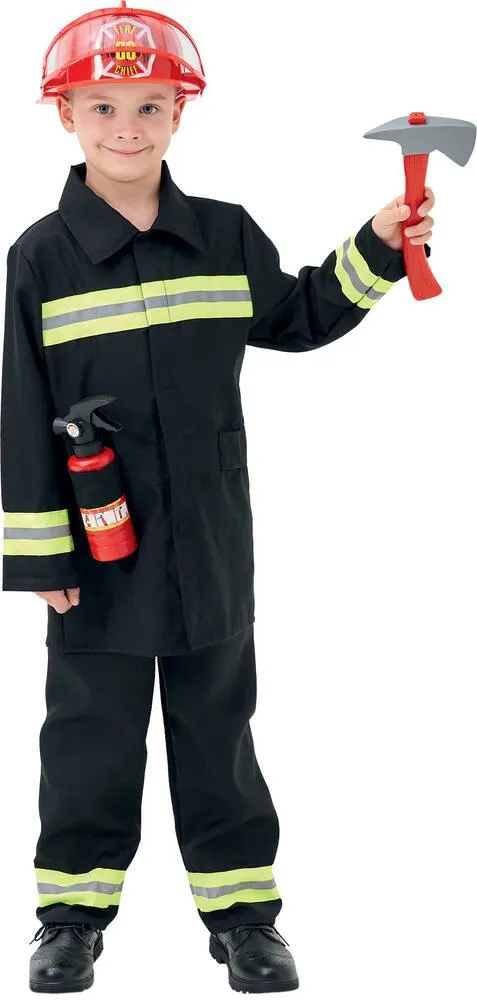 DEGUISEMENT POMPIER COLLECTION METIER TAILLE 8-10 ANS