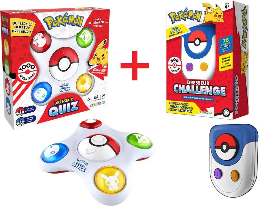 POKEMON - DRESSEUR QUIZZ & DRESSEUR CHALLENGE