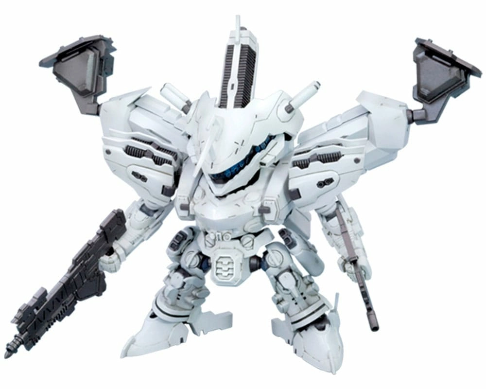 Armored core for answers figurine model kit d-style lineark white-glint 10 cm