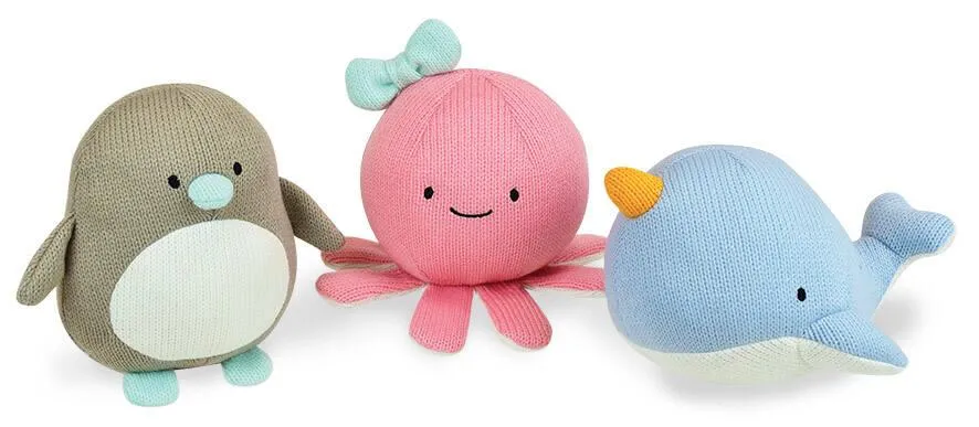 PELUCHE - TRICOTOU MER 14CM