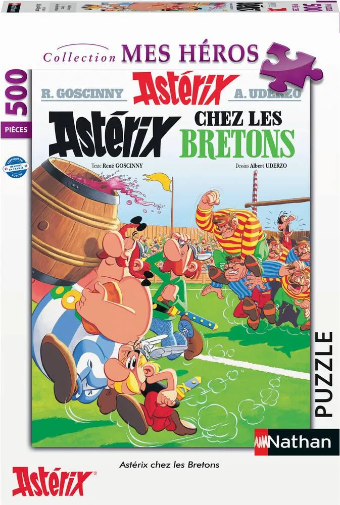 ASTERIX CHEZ LES BRETONS - NATHAN PUZZLE 500 PIECES