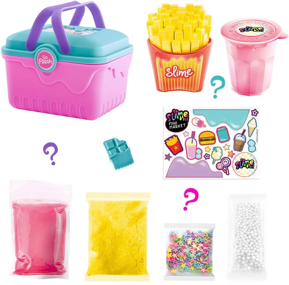 MINI MARKET SLIME DIY