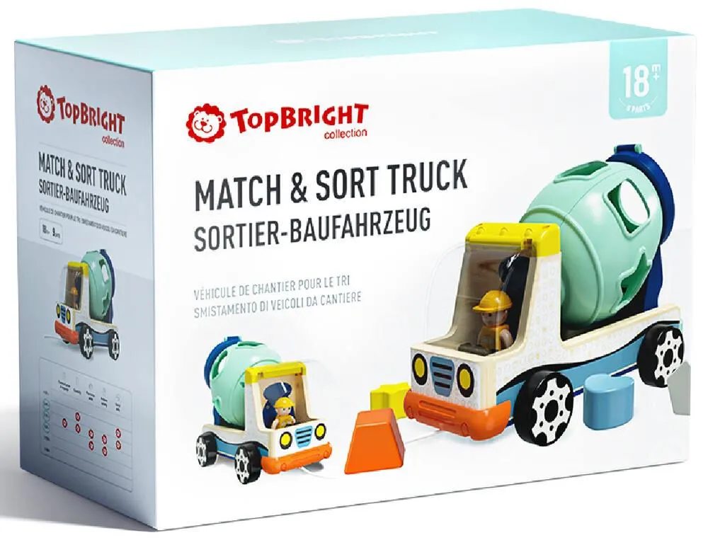 TOP BRIGHT - VEHICULE DE CHANTIER POUR LE TRI