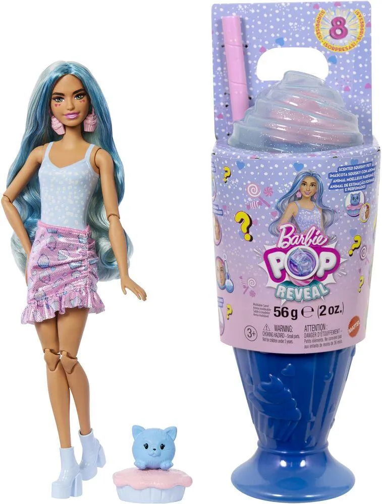 BARBIE® POP REVEAL  POUPEE GOURMANDISE BLEUE