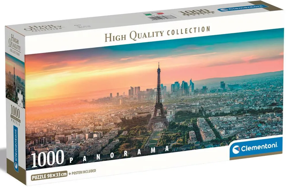 PUZZLE COMPACT 1000 PIECES PANORAMA - PARIS