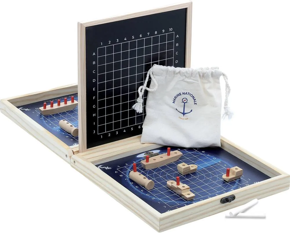BATAILLE NAVALE EN BOIS - MARINE NATIONALE