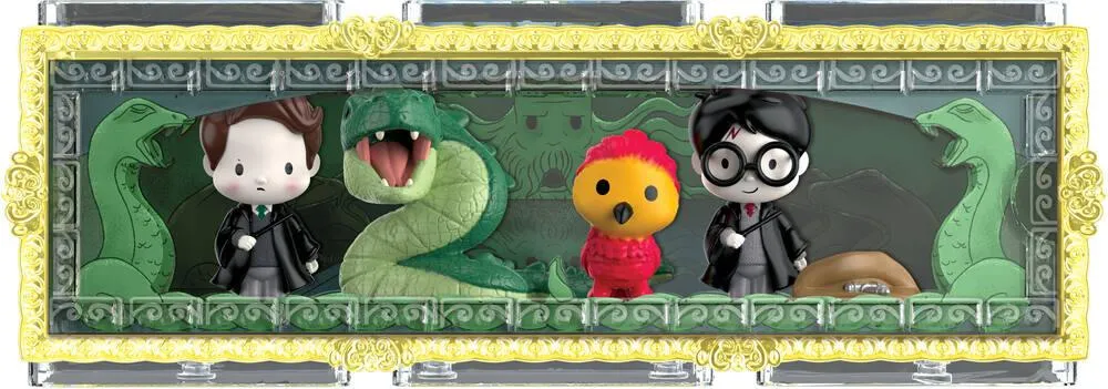 HARRY POTTER - PACK SCENE MYTHIQUE 4 FIGURINES MOMENTS MAGIQUES WIZARDING