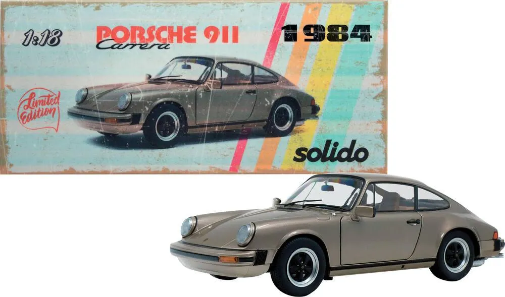 1/18 PORSCHE 911 3.2 CARRERA BRONZE 1984